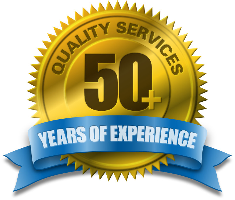 50+ Years of Experience Providing Quality Services